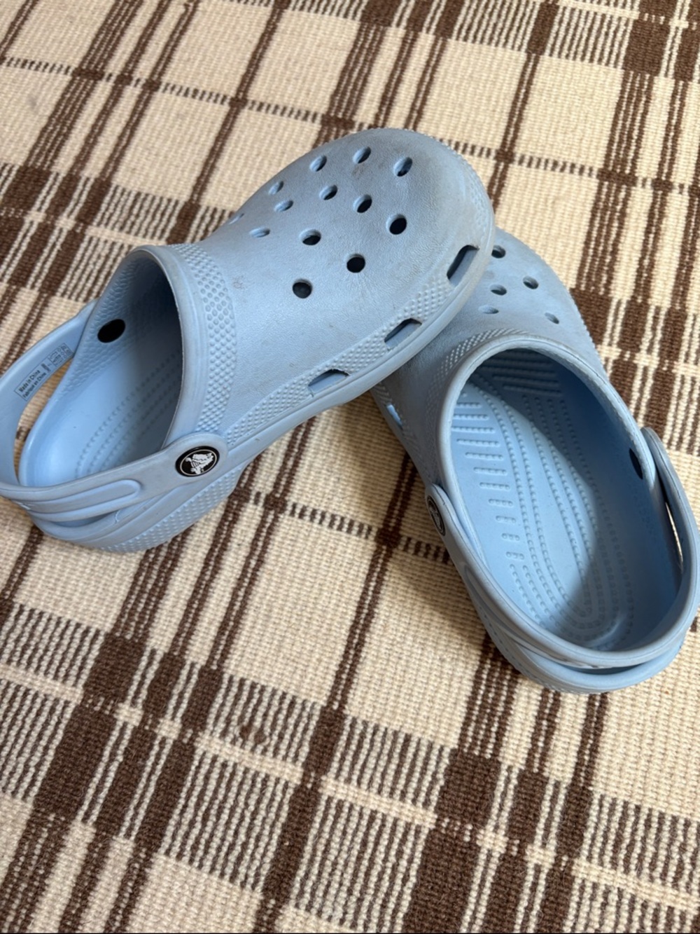 CROCS Kids Light Blue Classic Clog Sandals